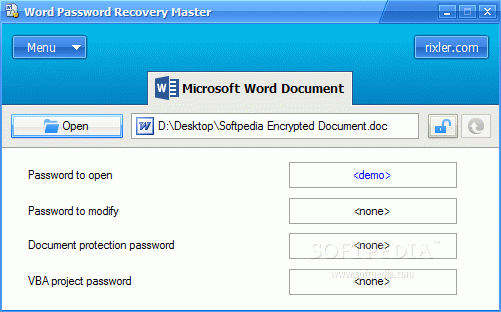 Any Word Password Recovery 9.9.8 + Crack Application Full Version
