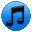 Black & Blue iTunes icon лого