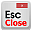 Esc Close лого