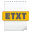ETXT encrypted text лого