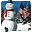 Free American Snowman ScreenSaver лого
