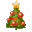Golden Christmas Tree лого