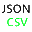 JSON-CSV.com Desktop Edition лого