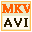 Portable Free MKV to AVI Converter лого