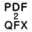 Portable PDF2QFX лого