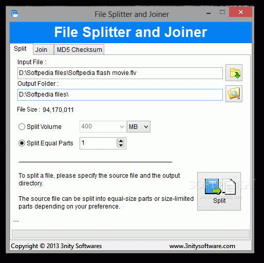 3nity File Splitter and Joiner кряк лекарство crack