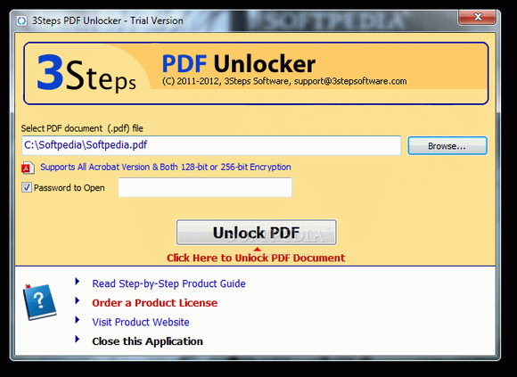 3Steps PDF Unlocker кряк лекарство crack