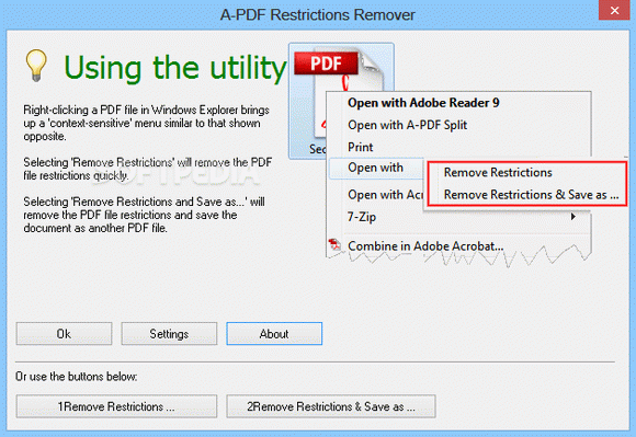 A-PDF Restrictions Remover кряк лекарство crack