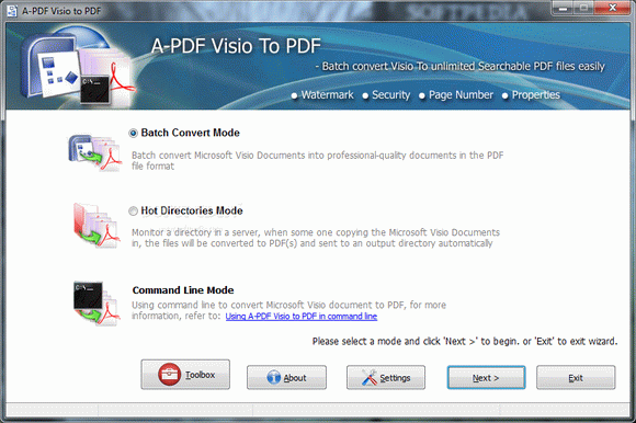 A-PDF Visio to PDF [SOFTPEDIA EXCLUSIVE DISCOUNT: 10% OFF!] кряк лекарство crack