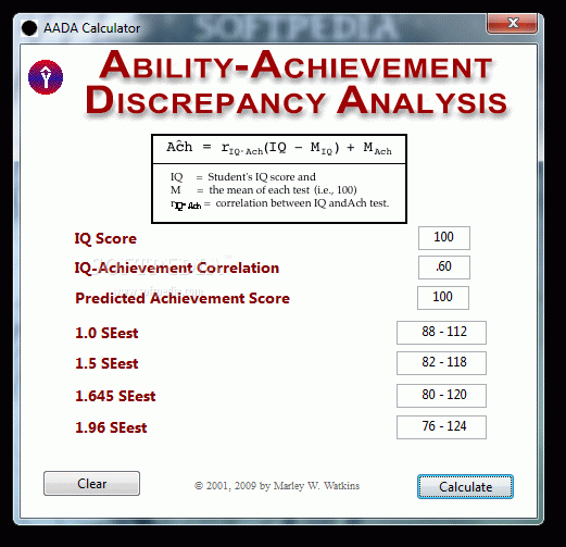 Ability-Achievement Discrepancy Analysis кряк лекарство crack