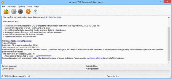 Accent ZIP Password Recovery кряк лекарство crack