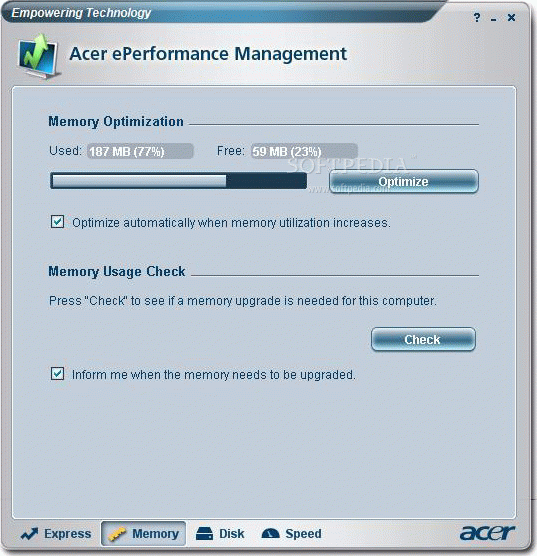 Acer ePerformance Management кряк лекарство crack