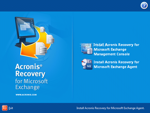 Acronis Recovery for Microsoft Exchange кряк лекарство crack