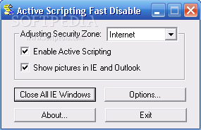Active Scripting Fast Disable кряк лекарство crack