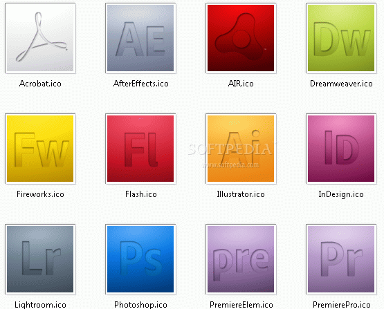 Adobe Icons Pack - Engraved кряк лекарство crack