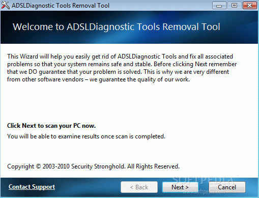 ADSL Diagnostic Tools Removal Tool кряк лекарство crack