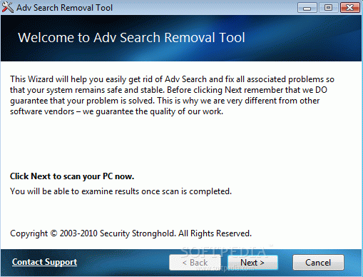 Adv Search Removal Tool кряк лекарство crack