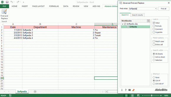 Advanced Find and Replace for Microsoft Excel кряк лекарство crack