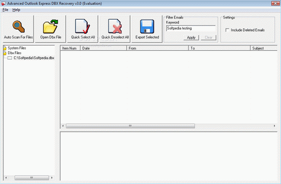 Advanced Outlook Express DBX Recovery кряк лекарство crack