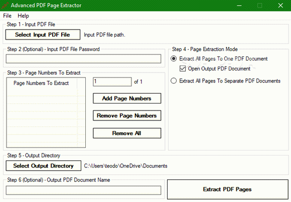 Advanced PDF Page Extractor кряк лекарство crack
