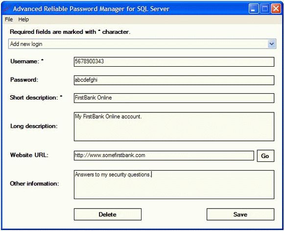 Advanced Reliable Password Manager for SQL Server кряк лекарство crack