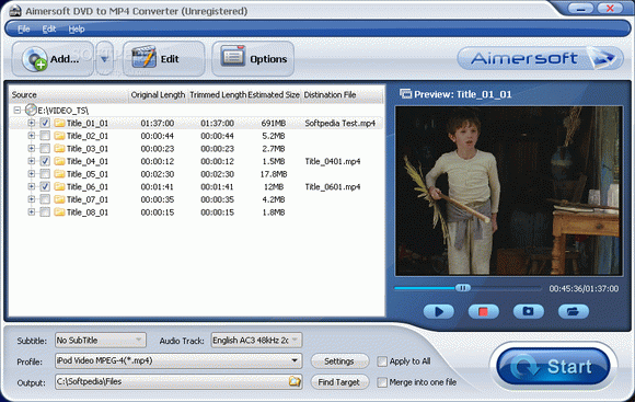Aimersoft DVD to MP4 Converter кряк лекарство crack