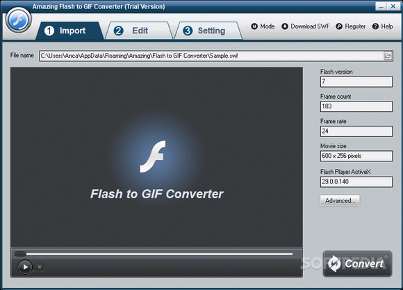 Amazing Flash to GIF Converter кряк лекарство crack