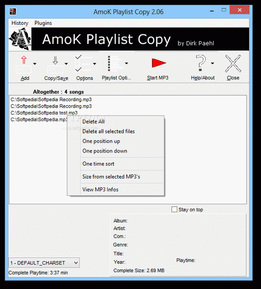 AmoK Playlist Copy кряк лекарство crack