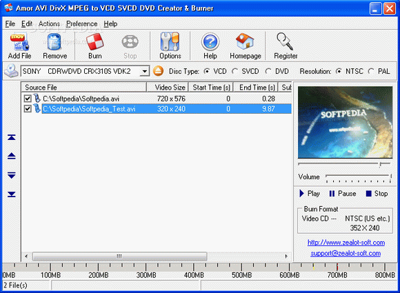 Amor AVI DivX MPEG to VCD SVCD DVD Creator & Burner кряк лекарство crack