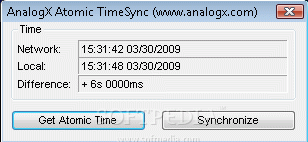 AnalogX Atomic TimeSync кряк лекарство crack