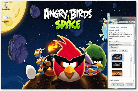Angry Birds Space Windows 7 Theme кряк лекарство crack