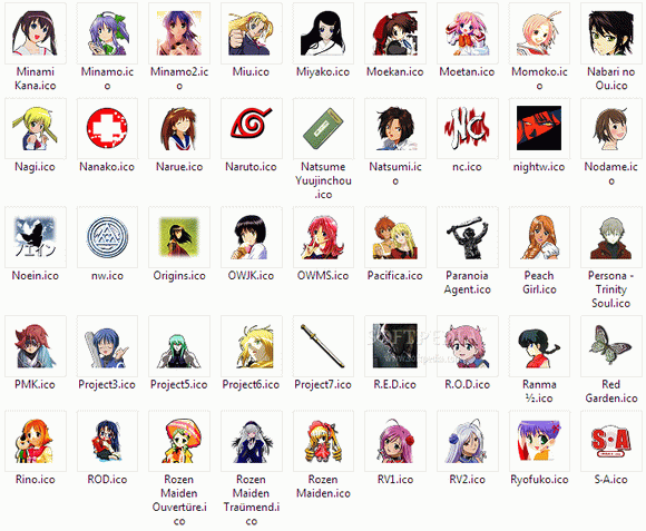 Anime Icons Pack 3 of 6 кряк лекарство crack