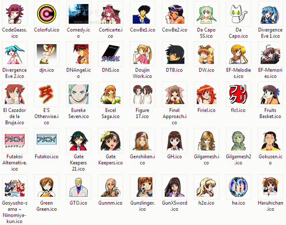 Anime Icons Pack 4 of 6 кряк лекарство crack