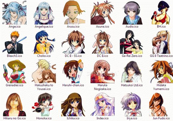 Anime Icons Pack 6 of 6 кряк лекарство crack