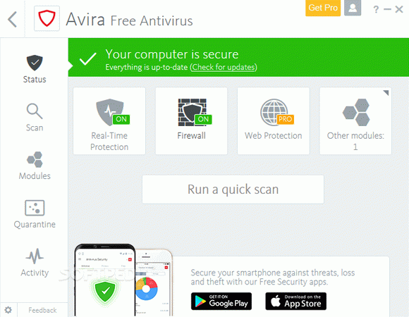 Avira Free Antivirus кряк лекарство crack