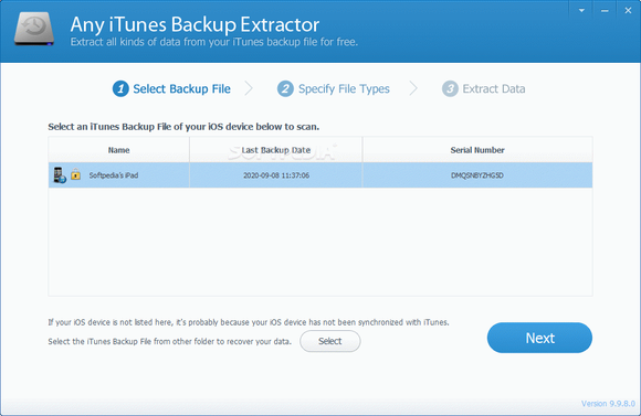 Any iTunes Backup Extractor кряк лекарство crack
