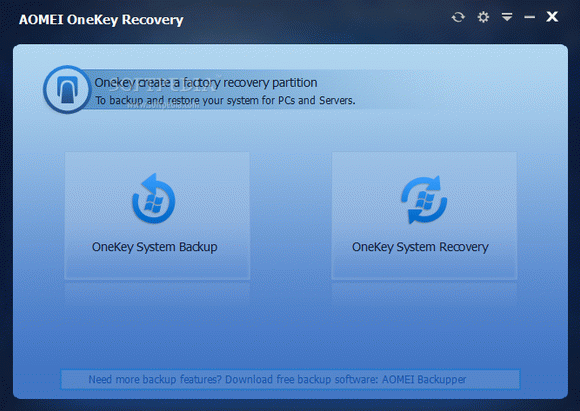 AOMEI OneKey Recovery кряк лекарство crack