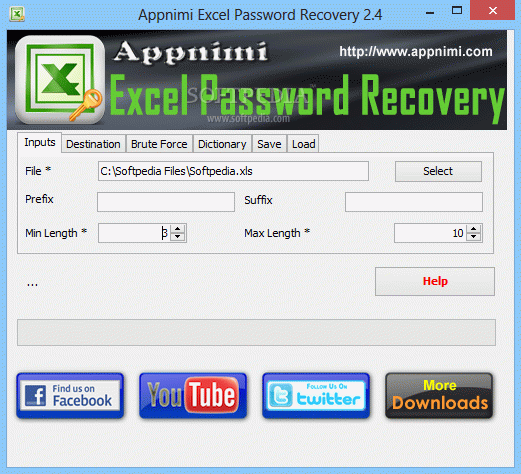 Appnimi Excel Password Recovery кряк лекарство crack