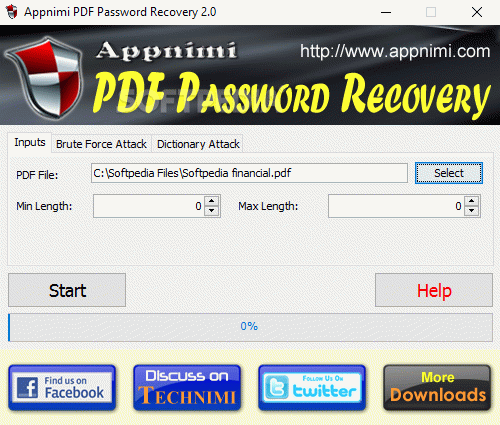 Appnimi PDF Password Recovery кряк лекарство crack