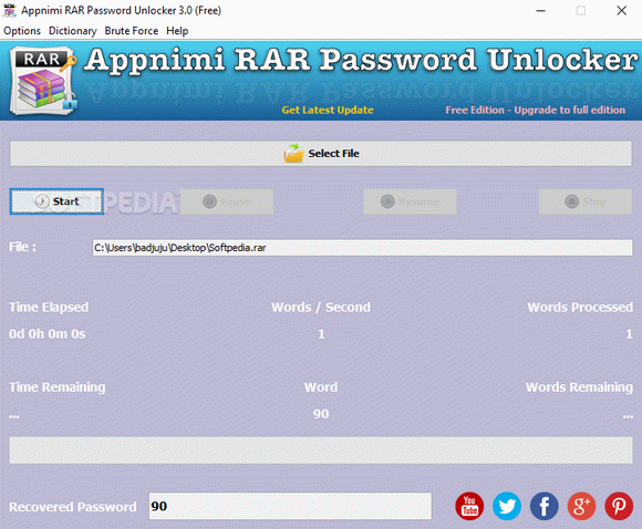 Appnimi RAR Password Unlocker кряк лекарство crack