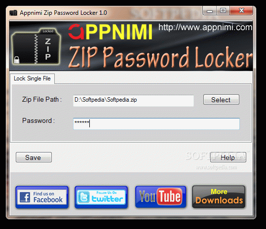 Appnimi Zip Password Locker кряк лекарство crack