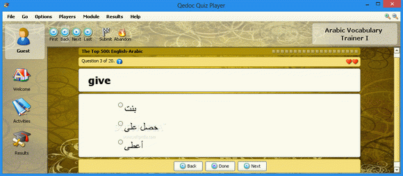 Arabic Vocabulary Trainer I кряк лекарство crack