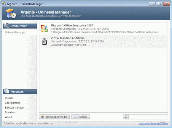 Argente - Uninstall Manager Portable кряк лекарство crack