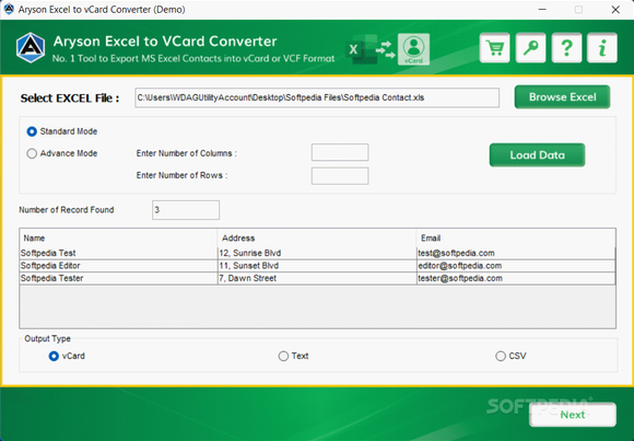 Aryson Excel to vCard Converter Tool кряк лекарство crack
