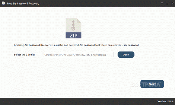 Zip Password Recovery кряк лекарство crack