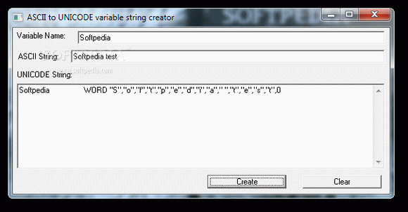 ASCII to UNICODE variable string creator кряк лекарство crack