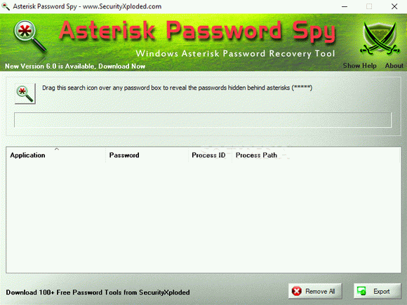 Asterisk Password Spy кряк лекарство crack