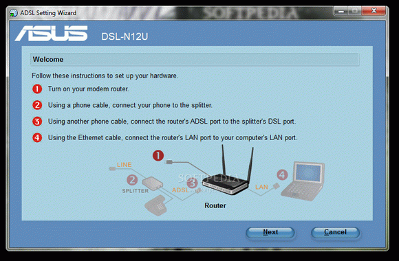 ASUS DSL-N12U Wireless ADSL Router Utilities кряк лекарство crack