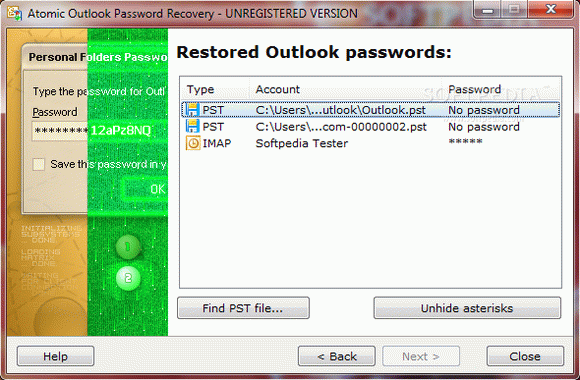 Atomic Outlook Password Recovery кряк лекарство crack