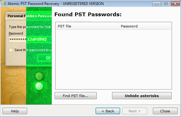 Atomic PST Password Recovery кряк лекарство crack